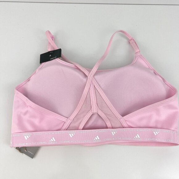 Adidas Powerreact Training Light -Support Padded Sports Bra S D-DD - Picture 2 of 3